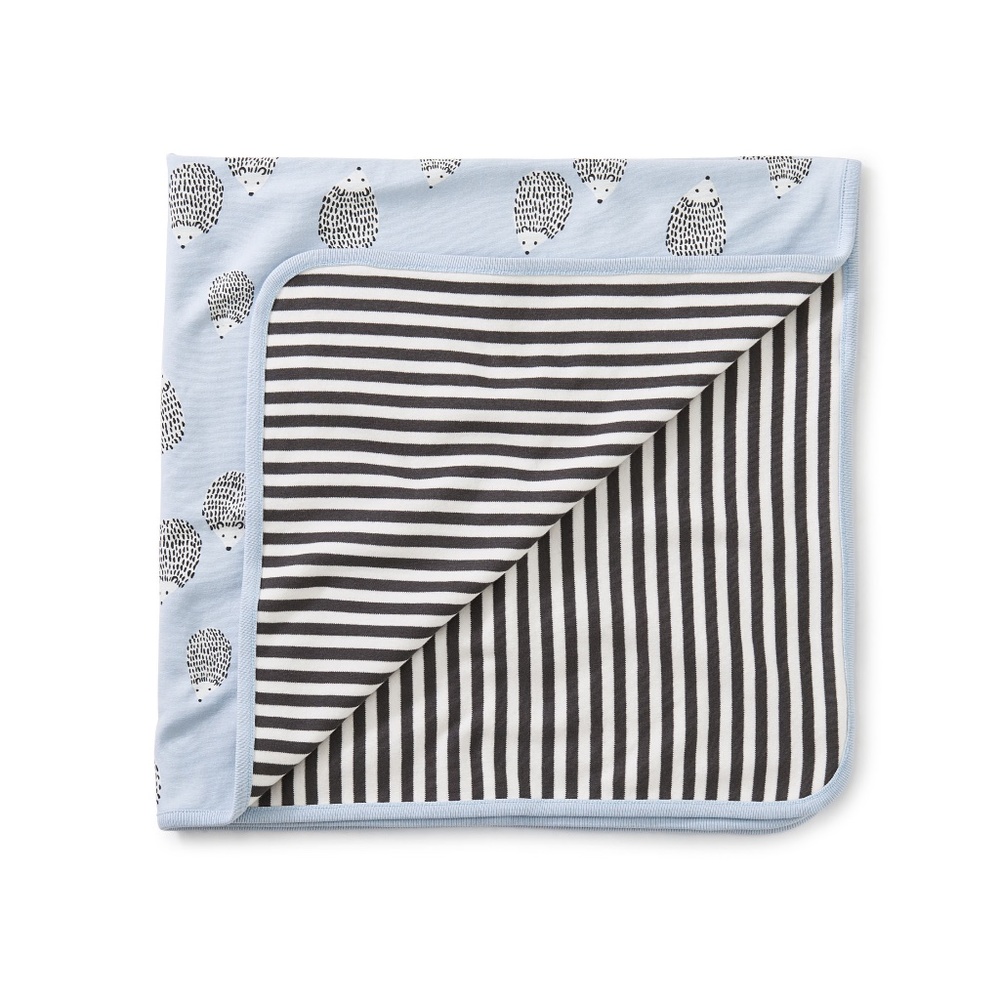 Reversible Baby Blanket - Hedgehog